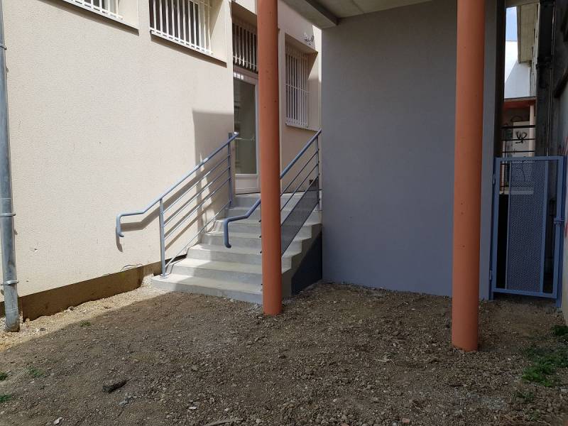 Main courante pour escalier exterieur à Toulouse